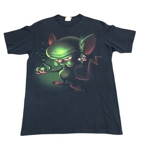 Vintage 1994 Pinky & The Brain Animaniacs Cartoon Shirt